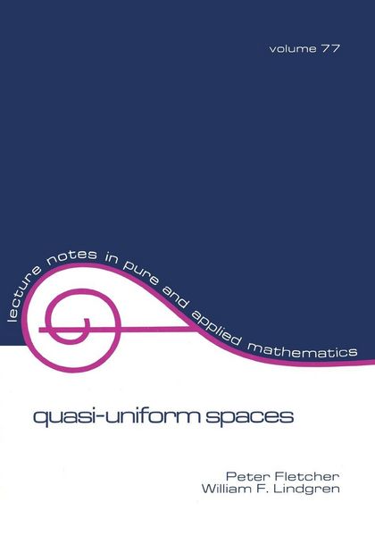 Produktbild: Quasi-Uniform Spaces