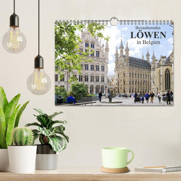 Produktbild: Bezauberndes L&ouml;wen in Belgien (Wandkalender 2026 DIN A4 quer), CALVENDO Monatskalender