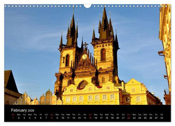 Produktbild: Prague in my heart (Wall Calendar 2026 DIN A3 landscape), CALVENDO 12 Month Wall Calendar