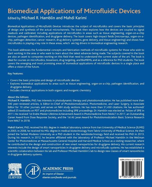 Produktbild: Biomedical Applications of Microfluidic Devices