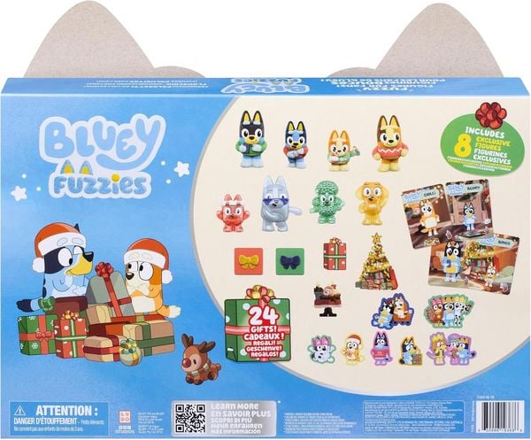 Produktbild: Moose Toys 3000435 - Adventskalender Bluey Fuzzies S15