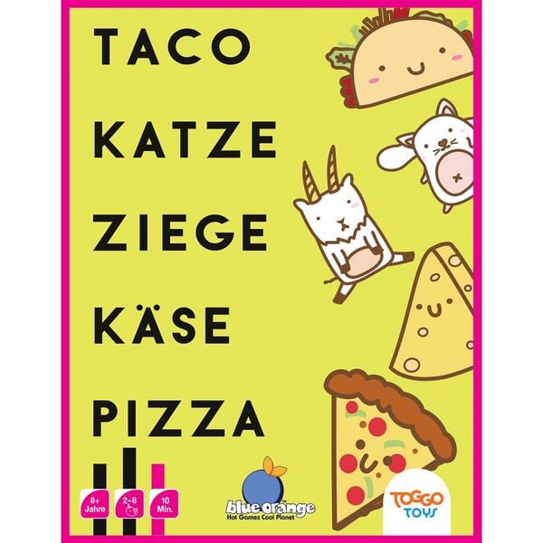 Produktbild: Taco Katze K&auml;se Ziege Pizza