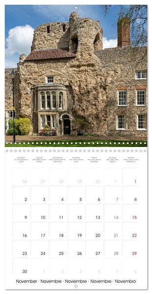 Produktbild: Bury St Edmunds - Historic town in eastern England (Wall Calendar 2026 12 &times; 12 Inch) CALVENDO 12 Month Wall Calendar