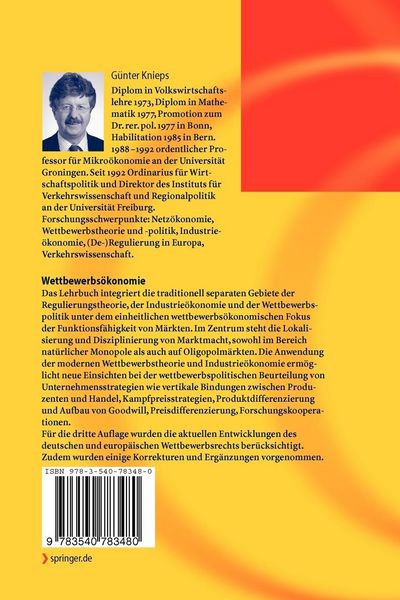 Produktbild: Wettbewerbs&ouml;konomie