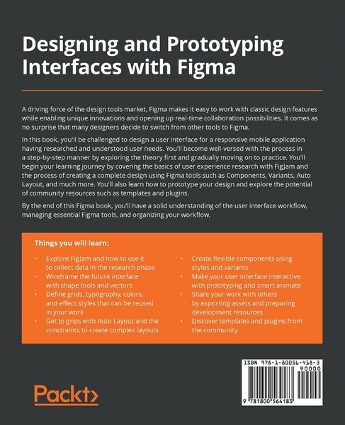 Produktbild: Designing and Prototyping Interfaces with Figma