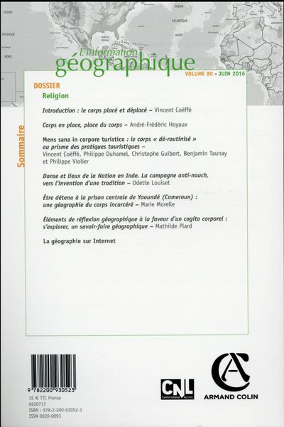 Produktbild: L information geographique 2 2016