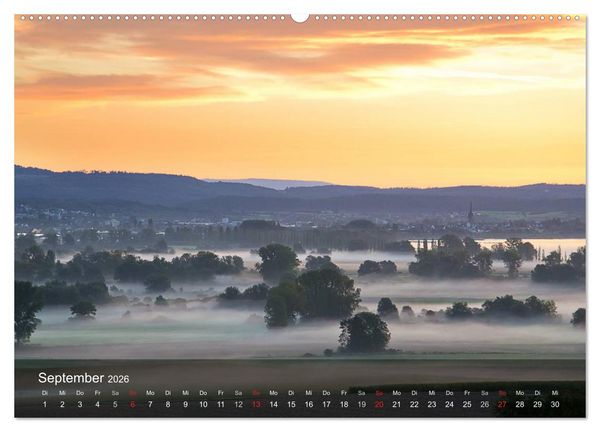 Produktbild: Stimmungsvoller Bodensee (hochwertiger Premium Wandkalender 2026 DIN A2 quer), Kunstdruck in Hochglanz