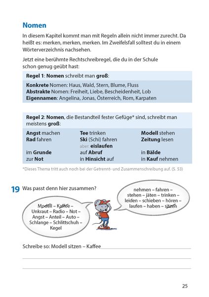 Rechtschreibtraining ab 5. Klasse und für Erwachsene