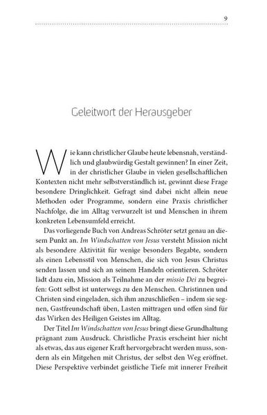 Produktbild: Im Windschatten von Jesus