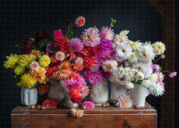 Produktbild: Dahlias 750-Piece Puzzle
