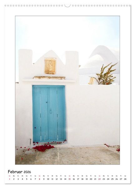 Produktbild: Griechische Gef&uuml;hle (hochwertiger Premium Wandkalender 2026 DIN A2 hoch), Kunstdruck in Hochglanz