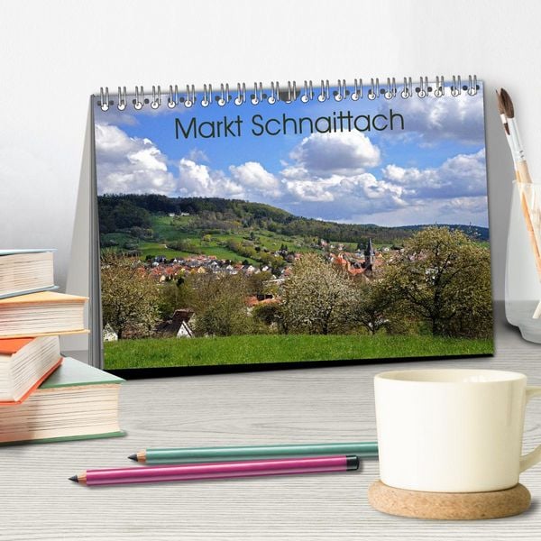 Produktbild: Markt Schnaittach (Tischkalender 2026 DIN A5 quer), CALVENDO Monatskalender