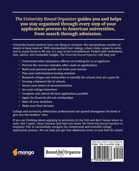 Produktbild: The University Bound Organizer