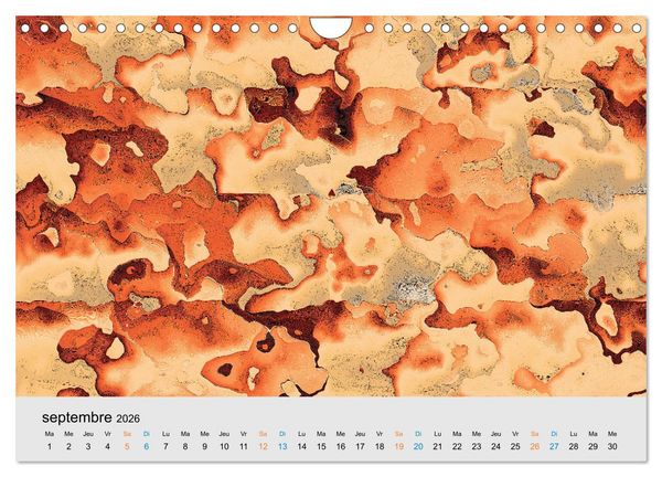 Produktbild: Couleurs et abstraction (Calendrier mural 2026 DIN A4 vertical), CALVENDO calendrier mensuel