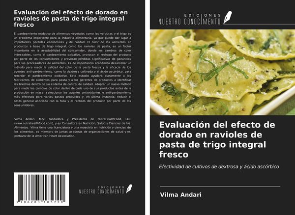 Produktbild: Evaluaci&oacute;n del efecto de dorado en ravioles de pasta de trigo integral fresco