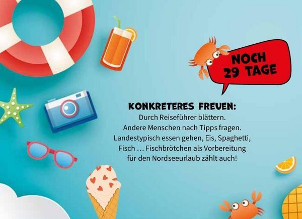 Produktbild: Countdown bis zum Urlaub