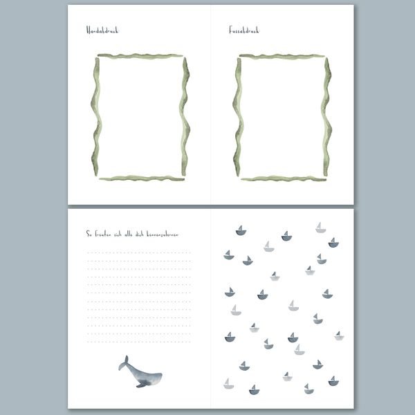 Produktbild: Babybuch - Mein erstes Jahr - Meer