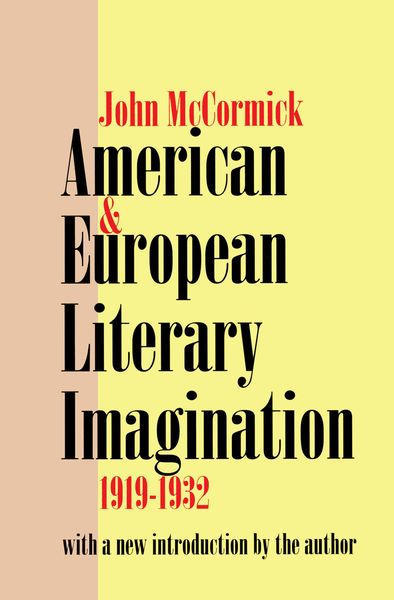 Produktbild: American and European Literary Imagination