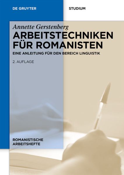 Produktbild: Arbeitstechniken f&uuml;r Romanisten