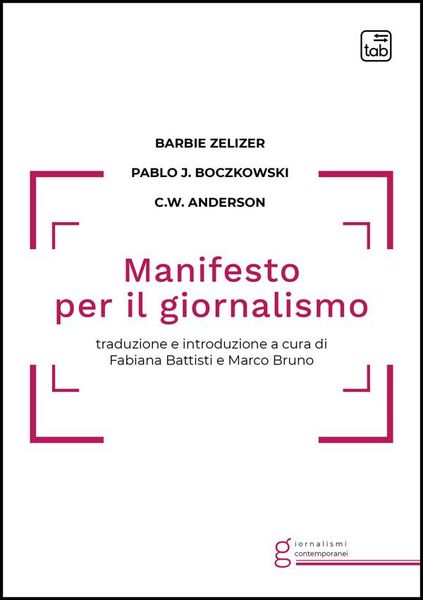 Produktbild: Manifesto per il giornalismo