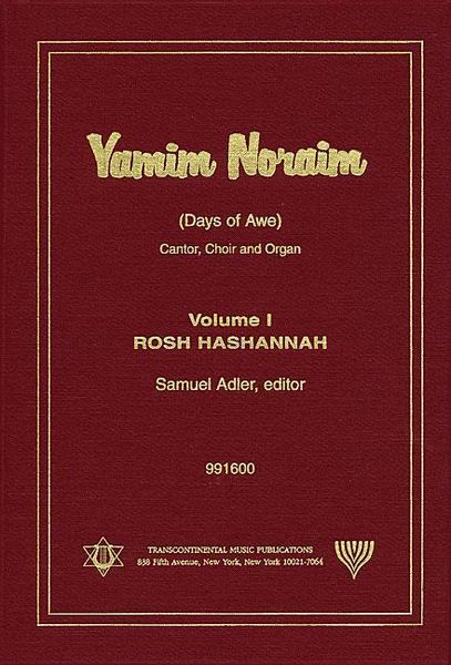 Produktbild: Yamim Noraim (Days of Awe)