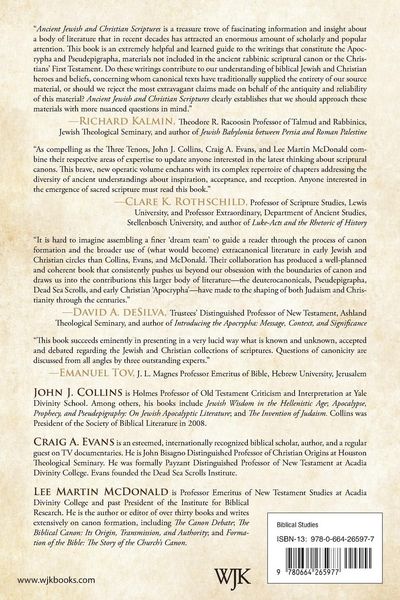 Produktbild: Ancient Jewish and Christian Scriptures