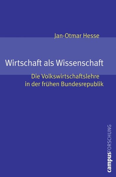 Produktbild: Wirtschaft als Wissenschaft