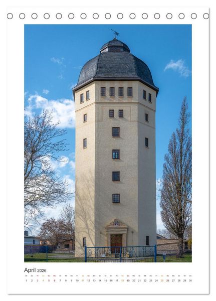 Produktbild: Alte Wassert&uuml;rme (Tischkalender 2026 DIN A5 hoch), CALVENDO Monatskalender