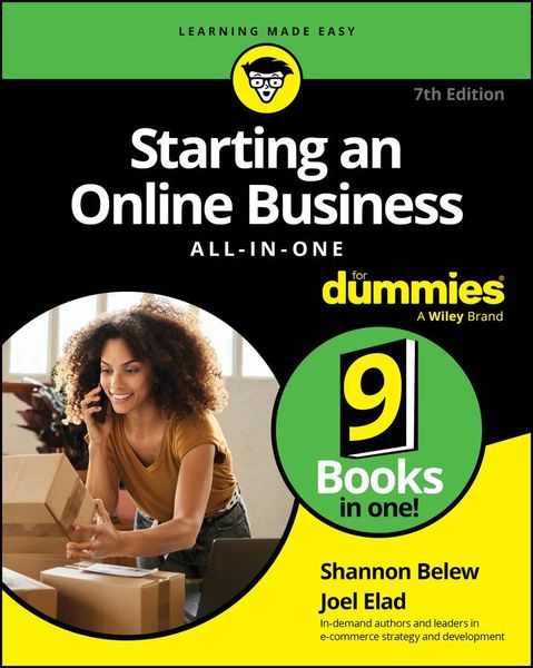 Produktbild: Starting an Online Business All-in-One For Dummies , 7th Edition