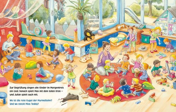 Produktbild: Unkaputtbar: Mein erstes Wimmelbuch: Ein Tag in der Kita