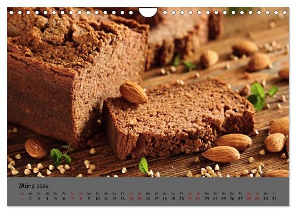 Produktbild: Mein Brotkalender (Wandkalender 2026 DIN A4 quer), CALVENDO Monatskalender