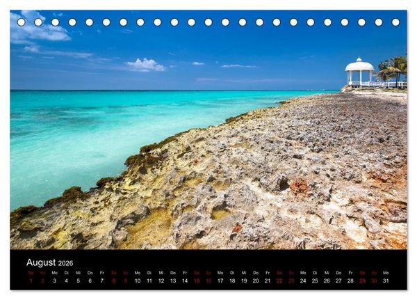 Produktbild: Kuba Varadero 2026 Leben im Paradies (Tischkalender 2026 DIN A5 quer), CALVENDO Monatskalender