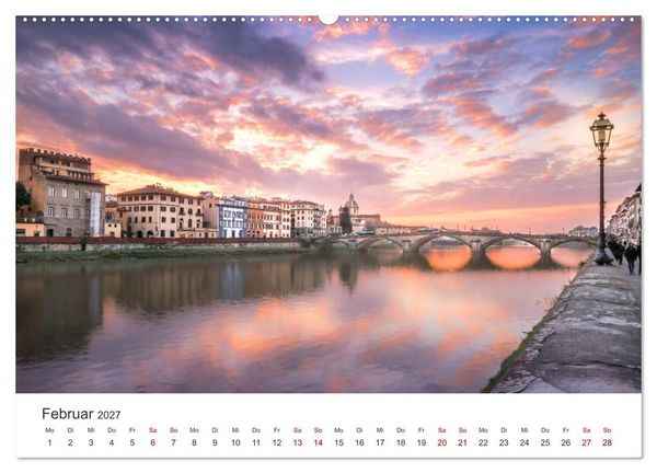 Produktbild: Italien - Eine Reise durch das traumhafte Italien. (hochwertiger Premium Wandkalender 2027 DIN A2 quer), Kunstdruck in Hochglanz