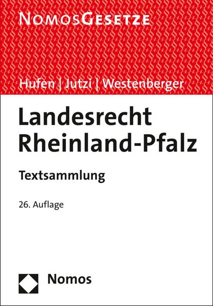 Produktbild: Landesrecht Rheinland-Pfalz