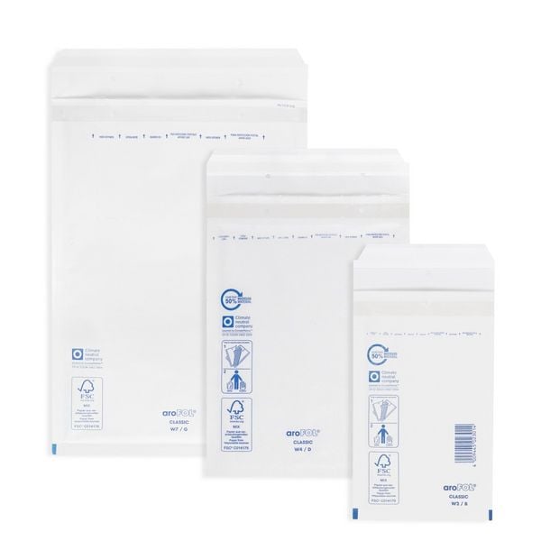 Produktbild: &Ouml;KI Luftpolstertaschen MIX-PACK A6, A5, A4, 6er Set