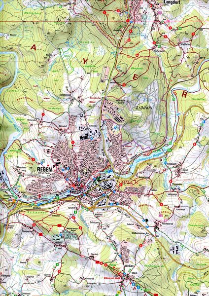Produktbild: ATK25-J18 Regen (Amtliche Topographische Karte 1:25000)