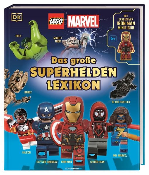 LEGO Marvel Das große Superhelden Lexikon, Gebundene Ausgabe von Simon Hugo,Amy Richau, DK Verlag Dorling Kindersley, 978-3-8310-4810-6