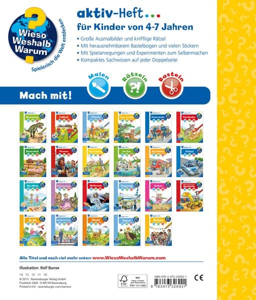 Produktbild: Wieso? Weshalb? Warum? aktiv-Heft - Ritterburg