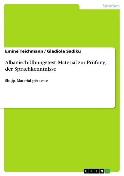 Produktbild: Albanisch-&Uuml;bungstest. Material zur Pr&uuml;fung der Sprachkenntnisse