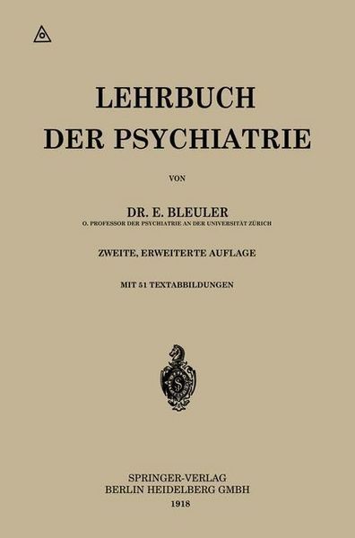 Produktbild: Lehrbuch der Psychiatrie