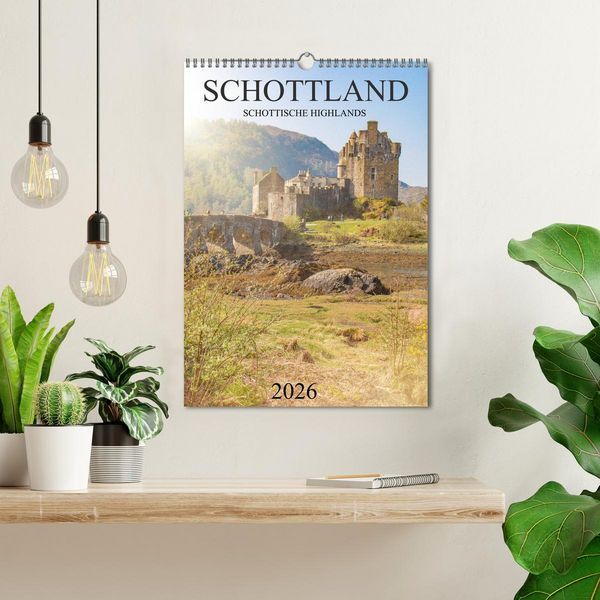 Produktbild: Schottland -Schottische Highlands (Wandkalender 2026 DIN A3 hoch), CALVENDO Monatskalender