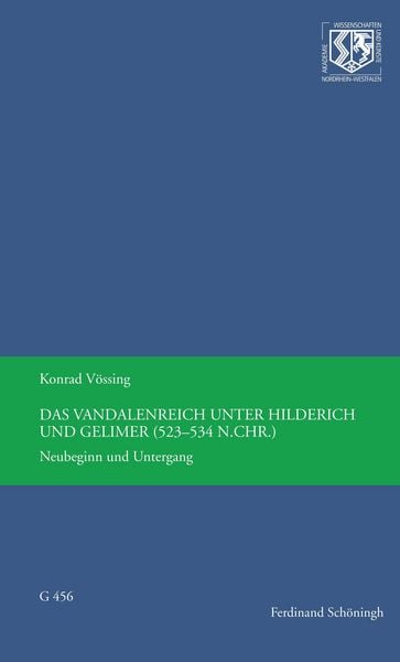 Produktbild: Das Vandalenreich unter Hilderich und Gelimer (523-534 n. Chr.)