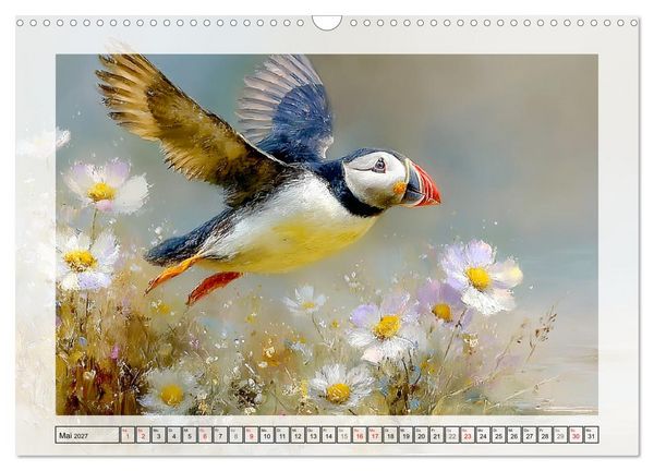 Produktbild: K&uuml;stenleben. Zauberhafte Tiere am Meer (Wandkalender 2027 DIN A3 quer), CALVENDO Monatskalender