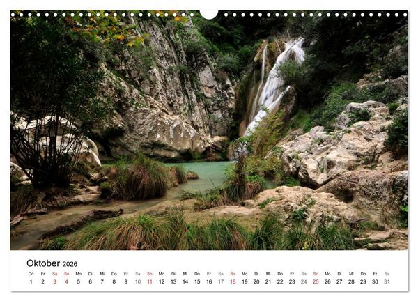 Produktbild: Peloponnes Impressionen / 2026 (Wandkalender 2026 DIN A3 quer), CALVENDO Monatskalender