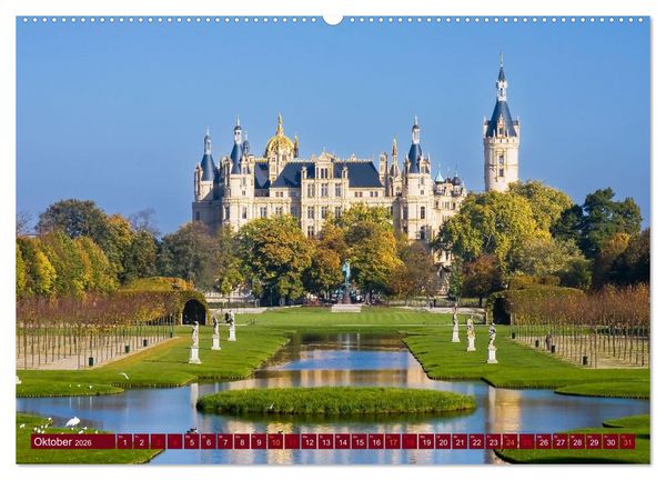 Produktbild: Mecklenburg &ndash; Vorpommern, Sch&ouml;nheiten im Land der Ostseek&uuml;ste (Wandkalender 2026 DIN A2 quer), CALVENDO Monatskalender
