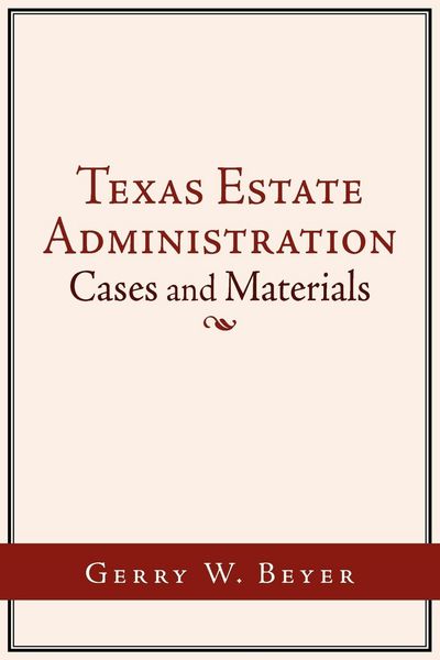 Produktbild: Texas Estate Administration