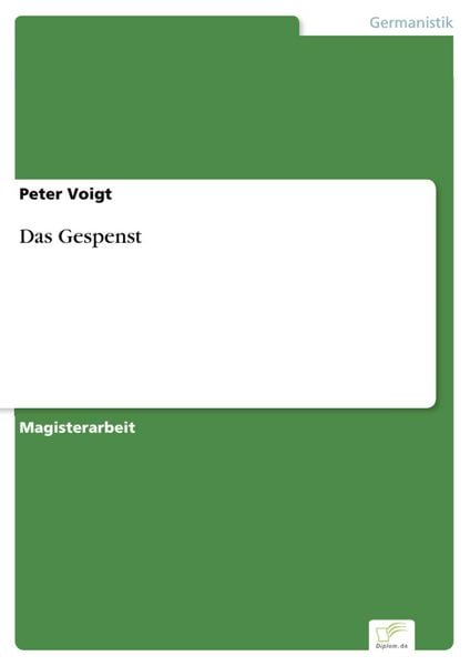 Produktbild: Das Gespenst