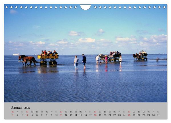 Produktbild: Deutschlands sch&ouml;ner Norden (Wandkalender 2026 DIN A4 quer), CALVENDO Monatskalender