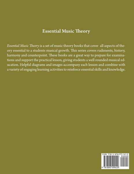 Produktbild: Essential Music Theory Answers 5-8