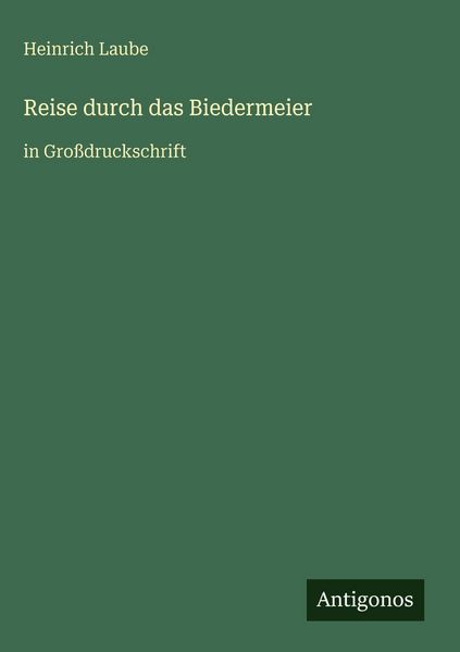 Produktbild: Reise durch das Biedermeier